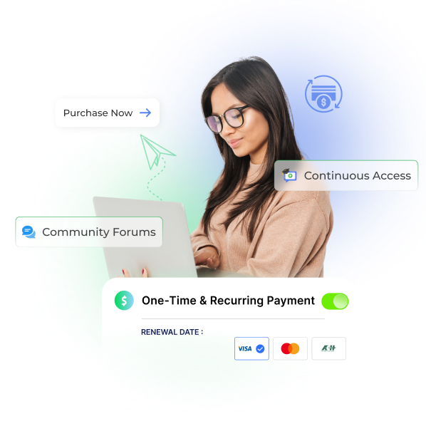 Subscription-based learning platform