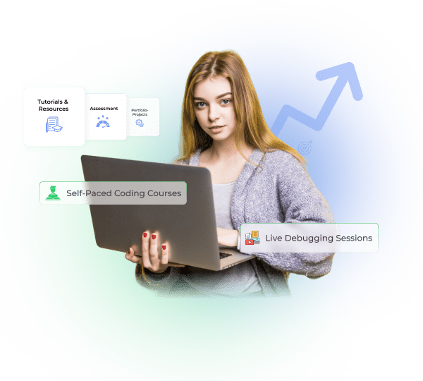 Diverse programming formats including live coding and project reviews