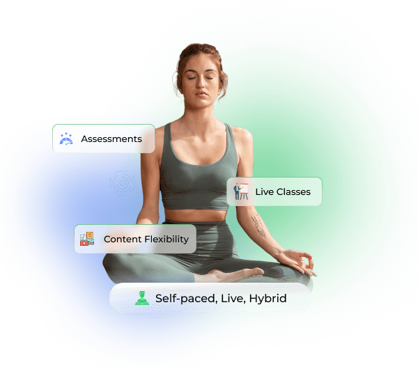 Diverse spiritual formats including guided meditations and life coaching