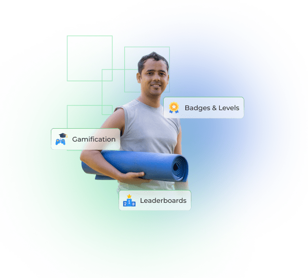 Spiritual gamification including progress tracking and mindfulness achievements