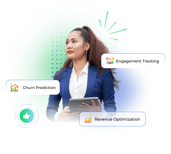 Subscription retention analytics dashboard